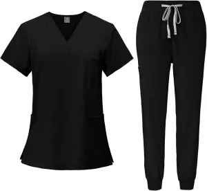 2025 Scrubs Medical Uniform Women and Man Scrubs Set Medical Scrubs Top and Pants