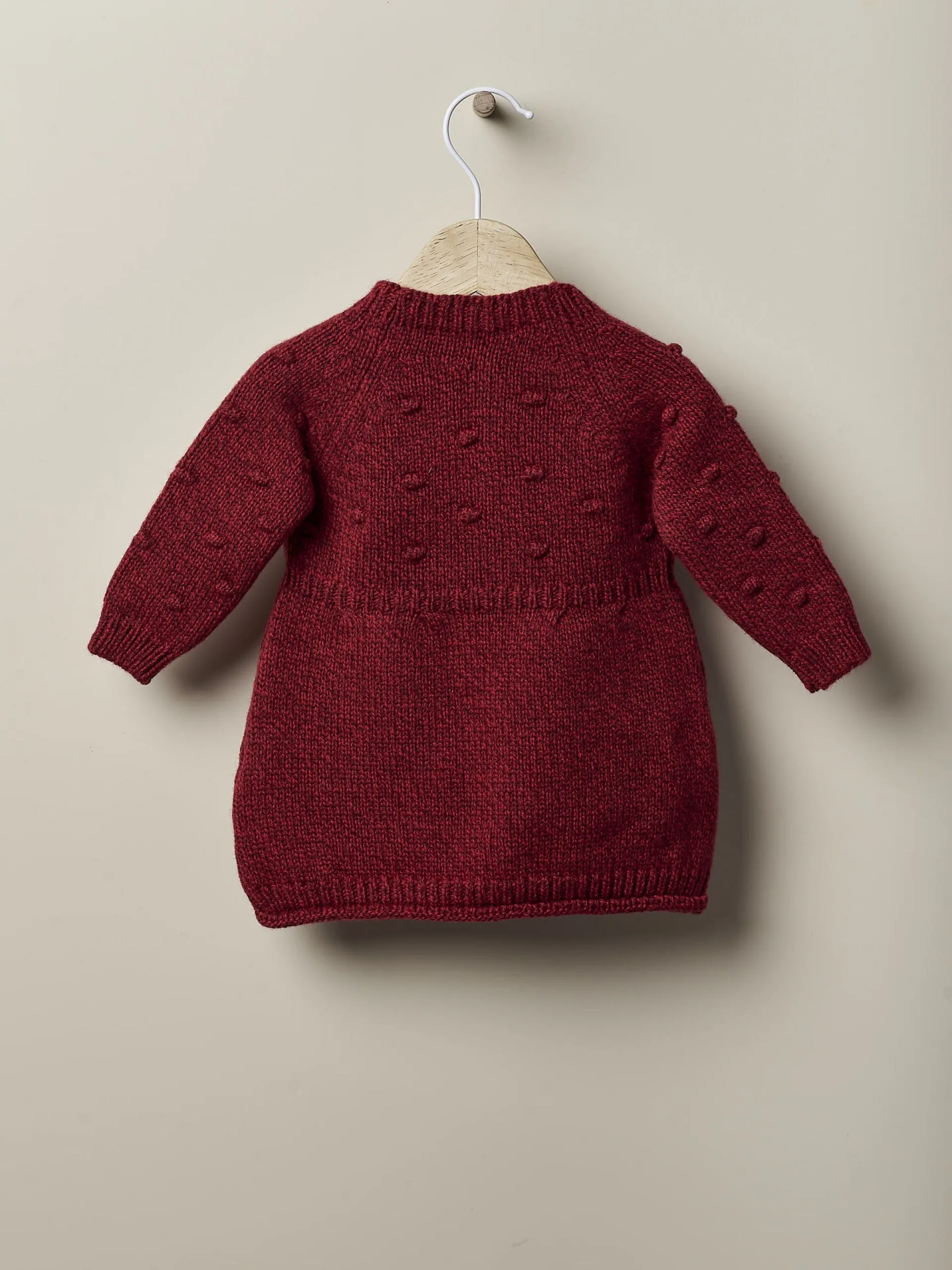 Abitino Bordeaux in lana Wedoble