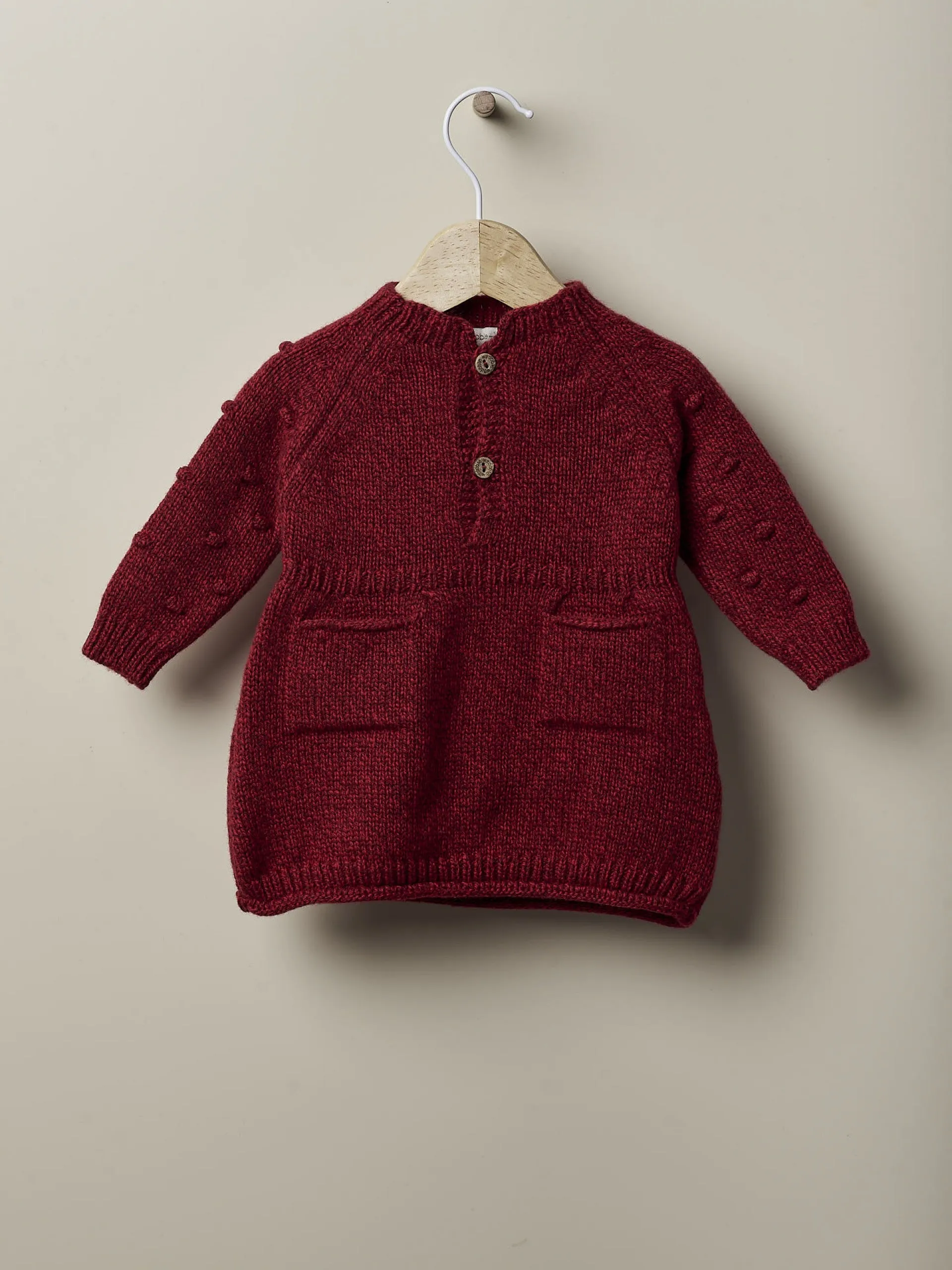 Abitino Bordeaux in lana Wedoble