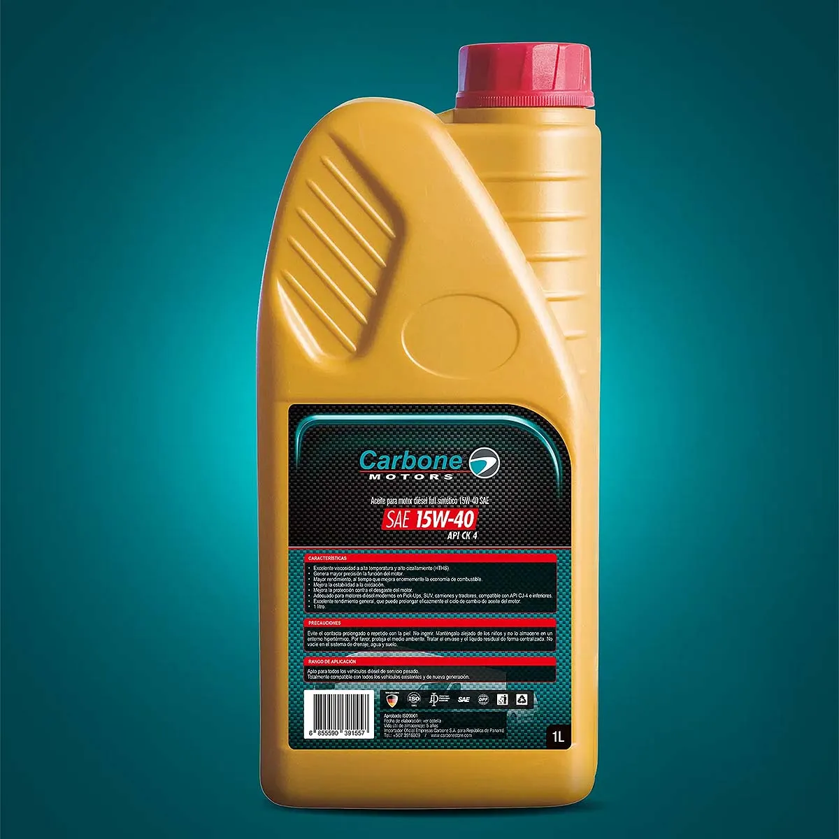 ACEITE DE MOTOR 15W-40 SAE API CK-4 FULL SINTETICO PARA MOTORES DIESEL ( 1 LT )