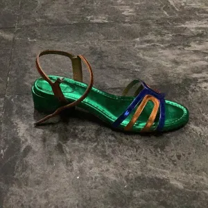 AUDLEY | SANDALIAS MUJER | TACÓN AZUL 22302 1 | AZUL