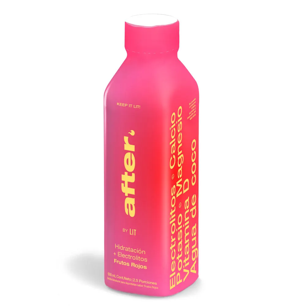 Bebidas hidratantes Frutos Rojos  botella x500 ml