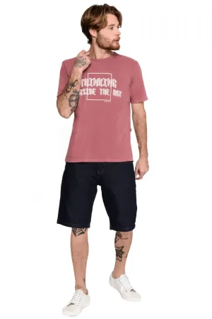 BERMUDA JEANS DARK BLUE