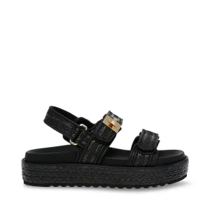BIGMONA BLACK RAFFIA