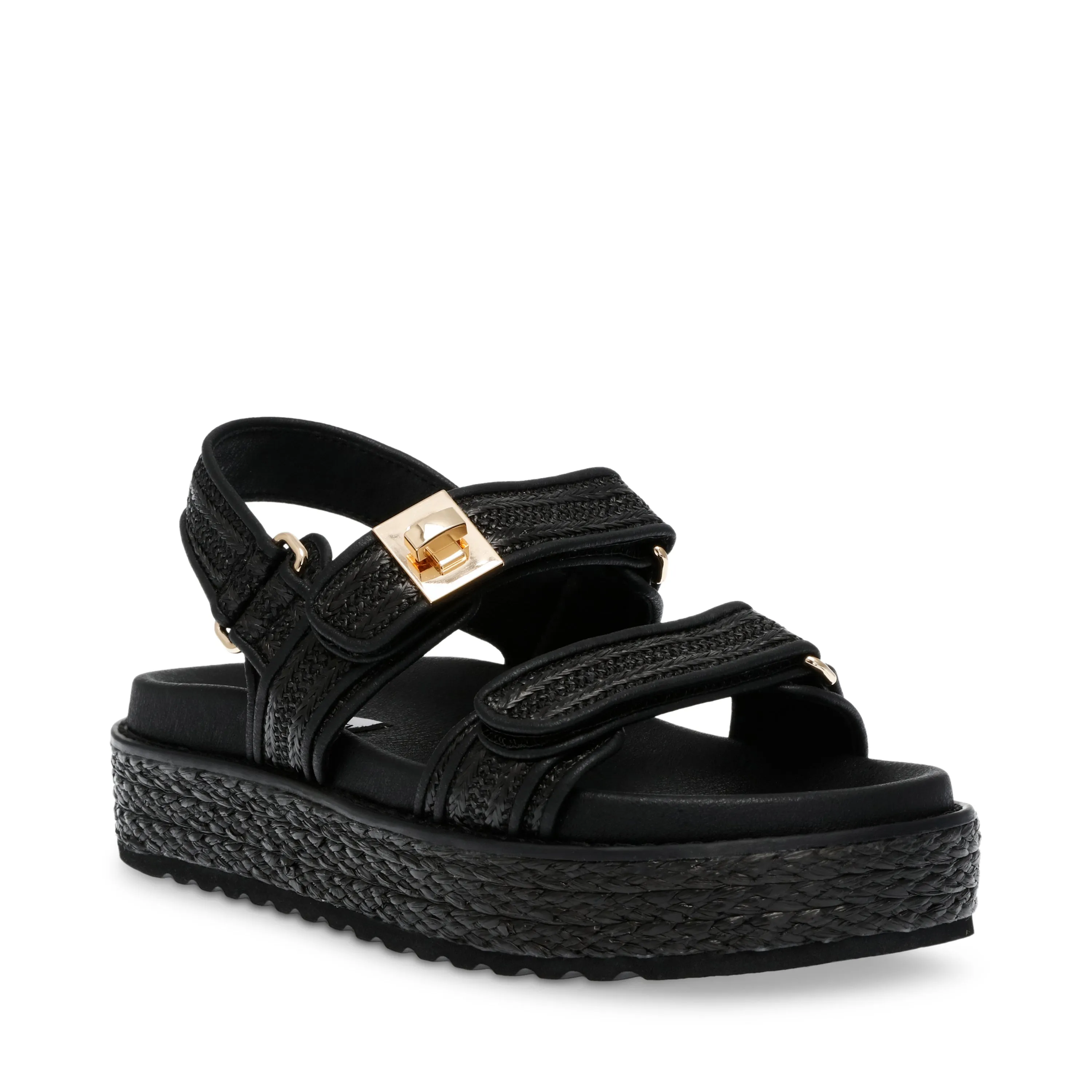 BIGMONA BLACK RAFFIA