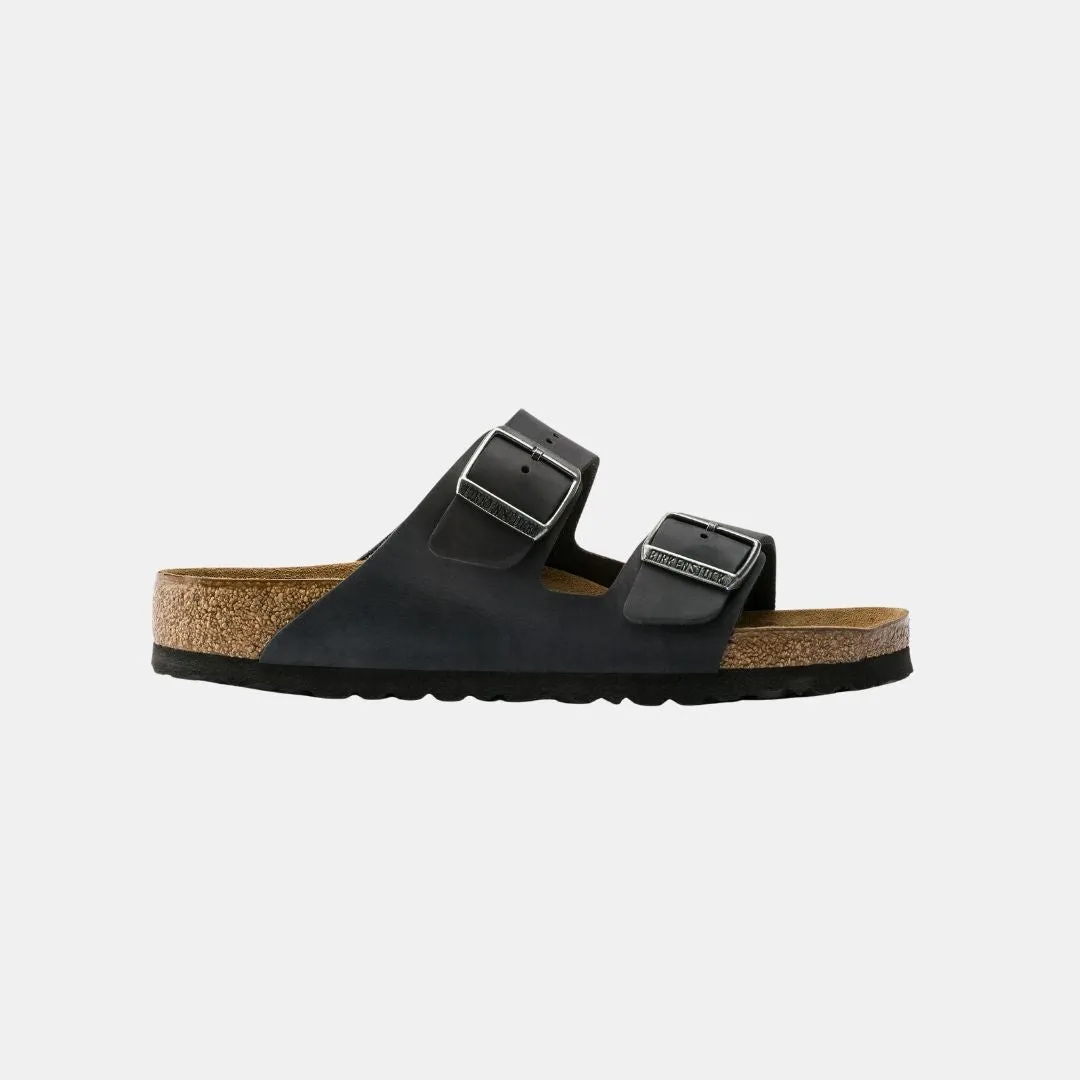 Birkenstock Arizona Soft Footbed Oiled Leather Men's Black