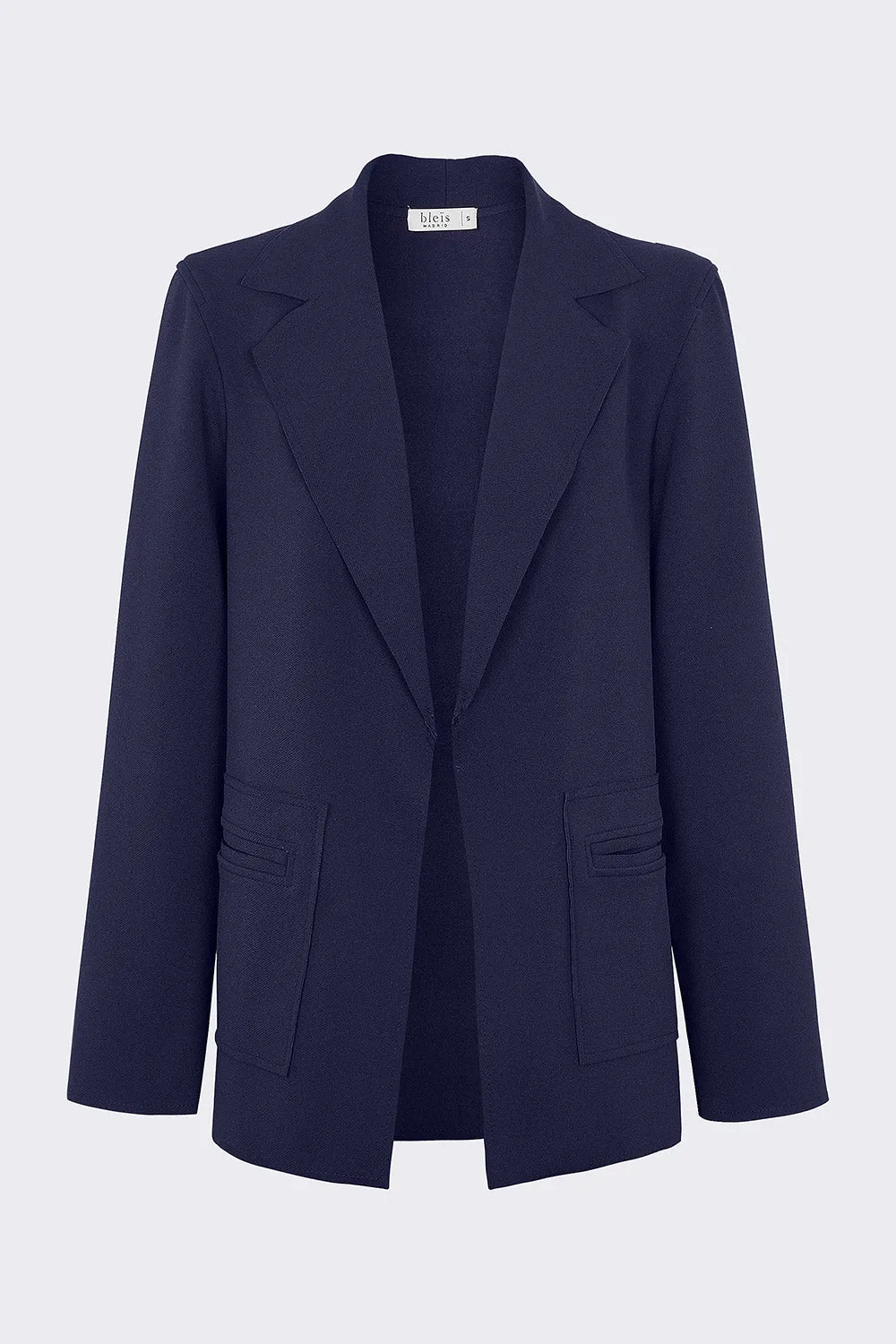 Blazer punto navy