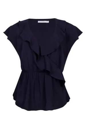 BLUSA M/C COM BABADOS