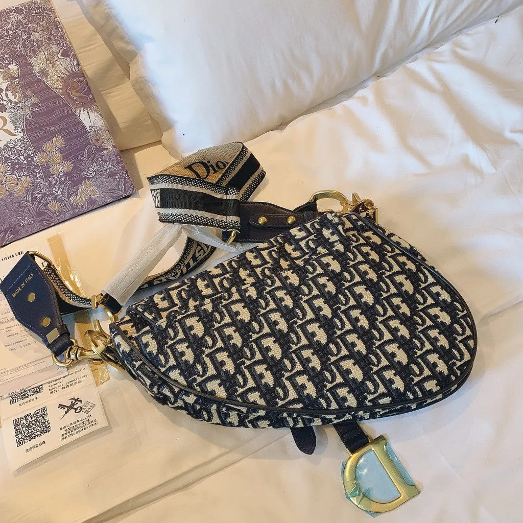 Bolsa Christian Dior Saddle Oblique