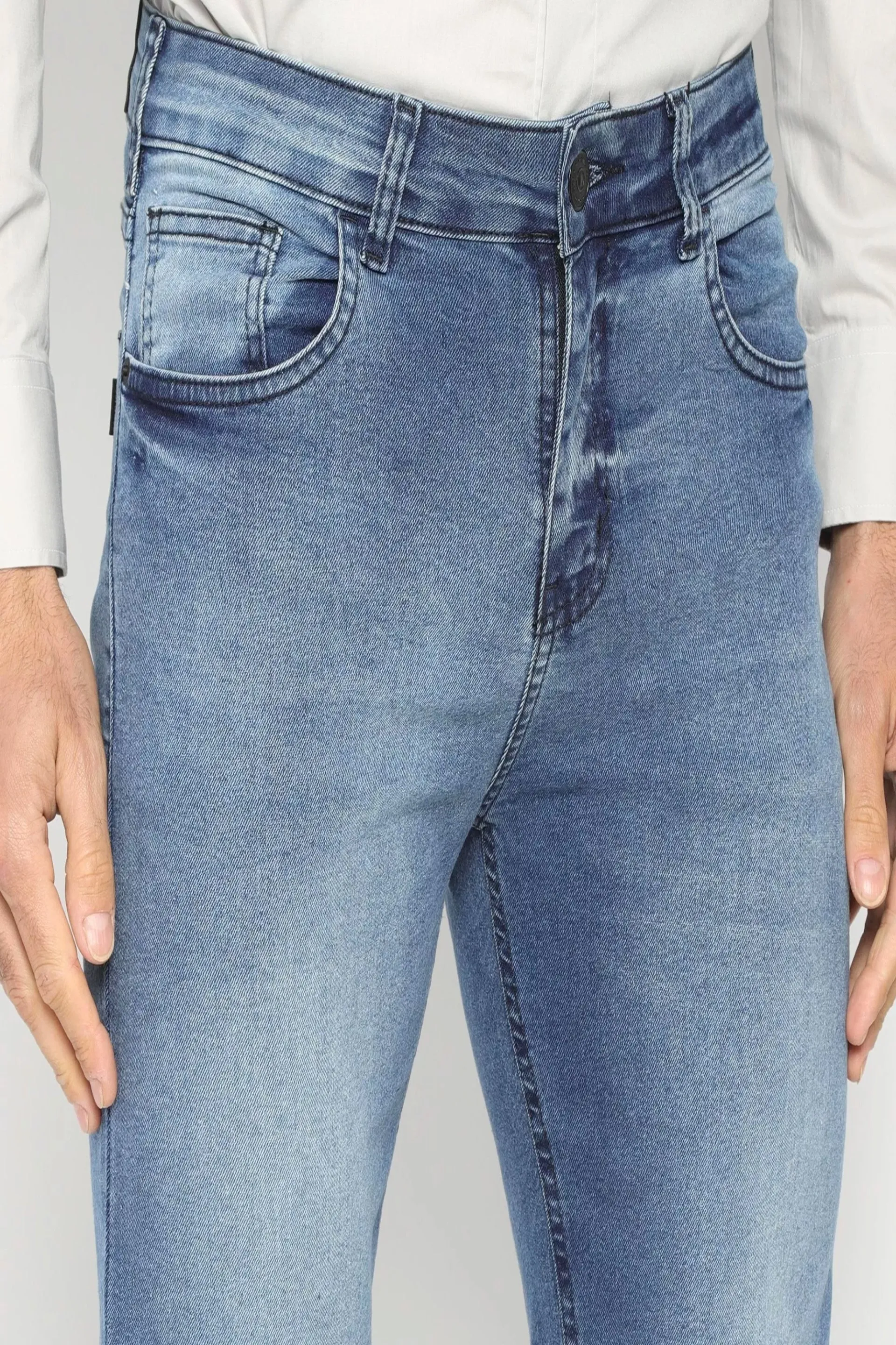 CALÇA JEANS COOL FIT BLUE WASH