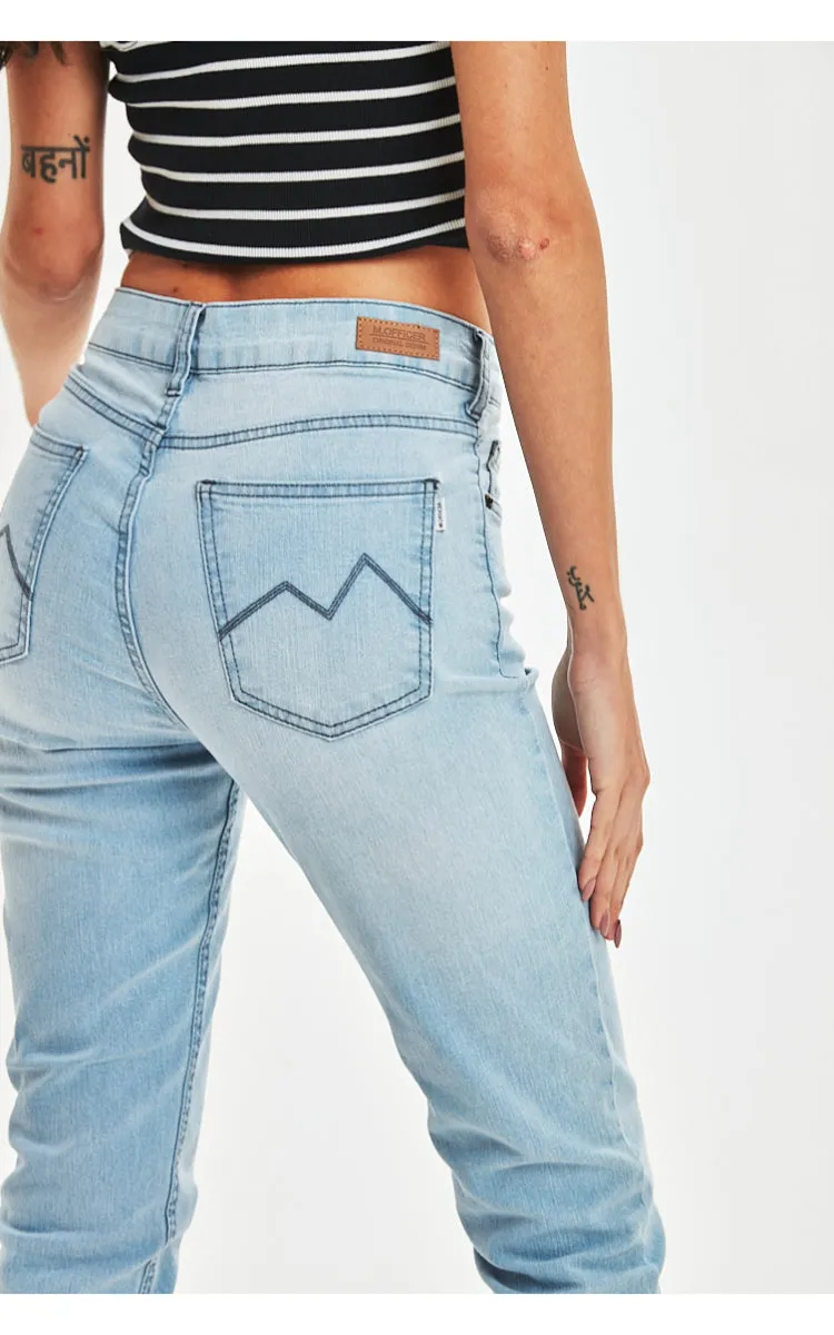 CALÇA JEANS SUPER SKINNY C3 LIGHT BLUE