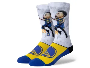 Calcetin Stance Steph Big Head Unisex Azul