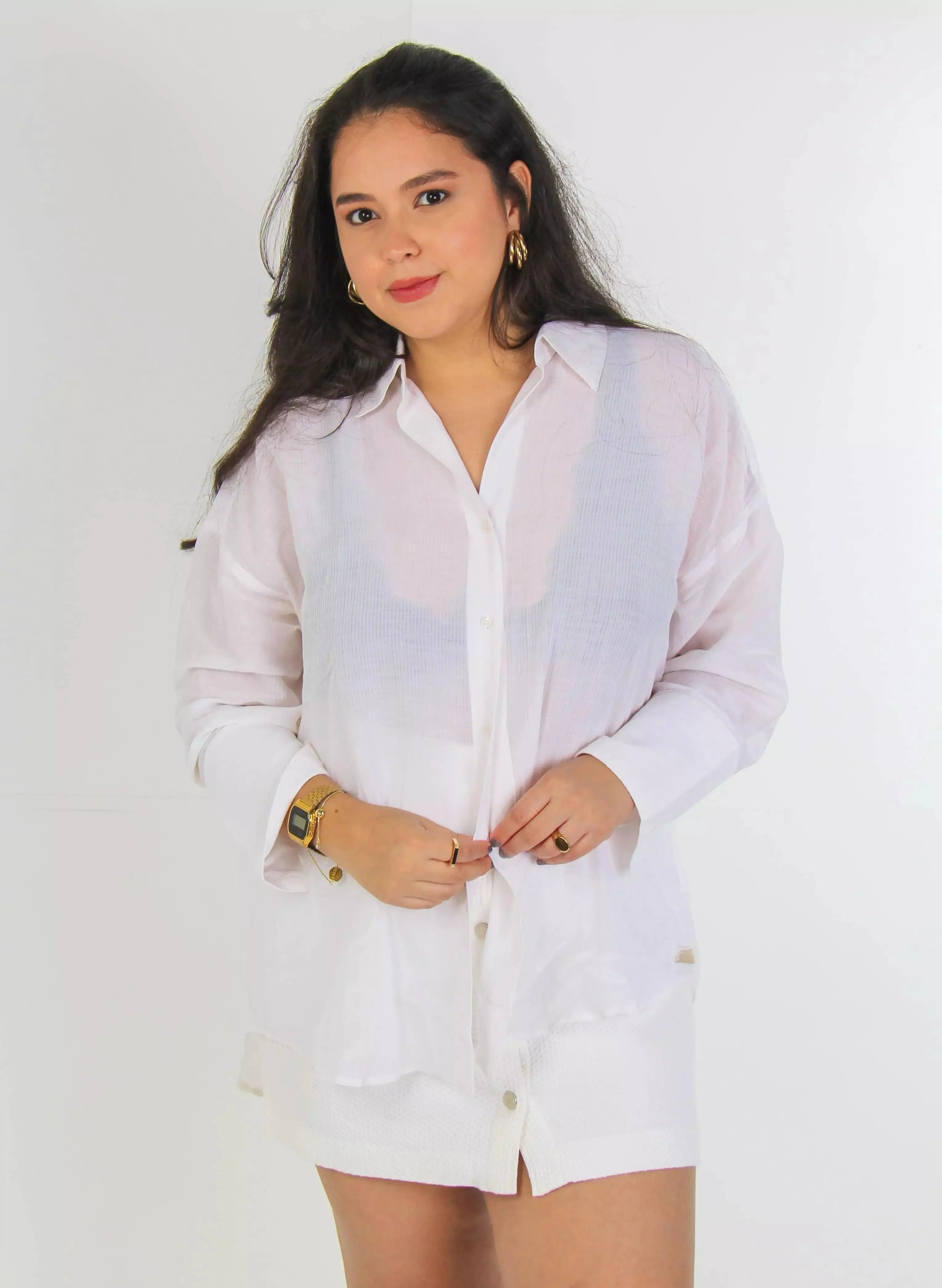 Camisa Issa Punho Largo