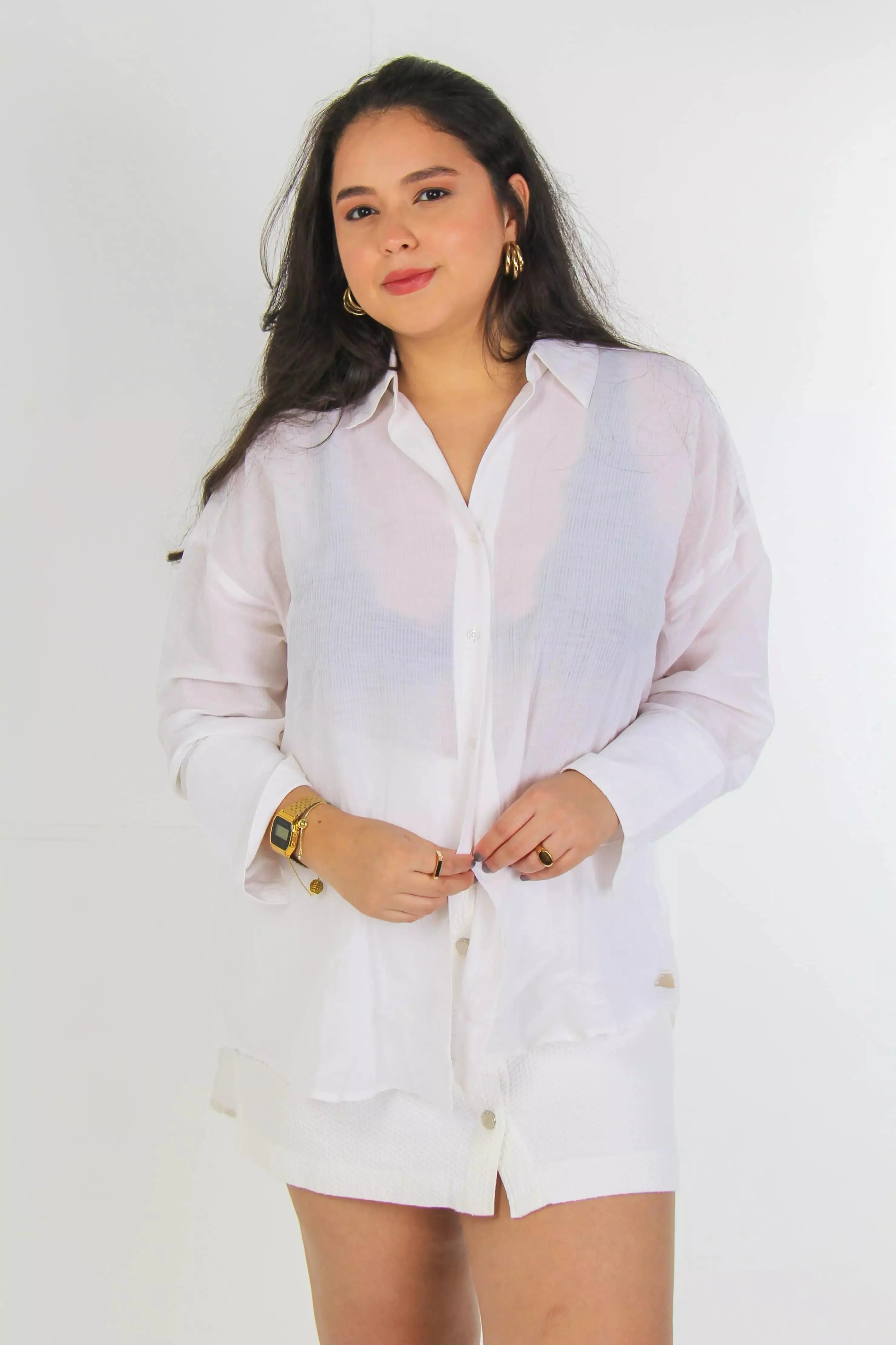 Camisa Issa Punho Largo
