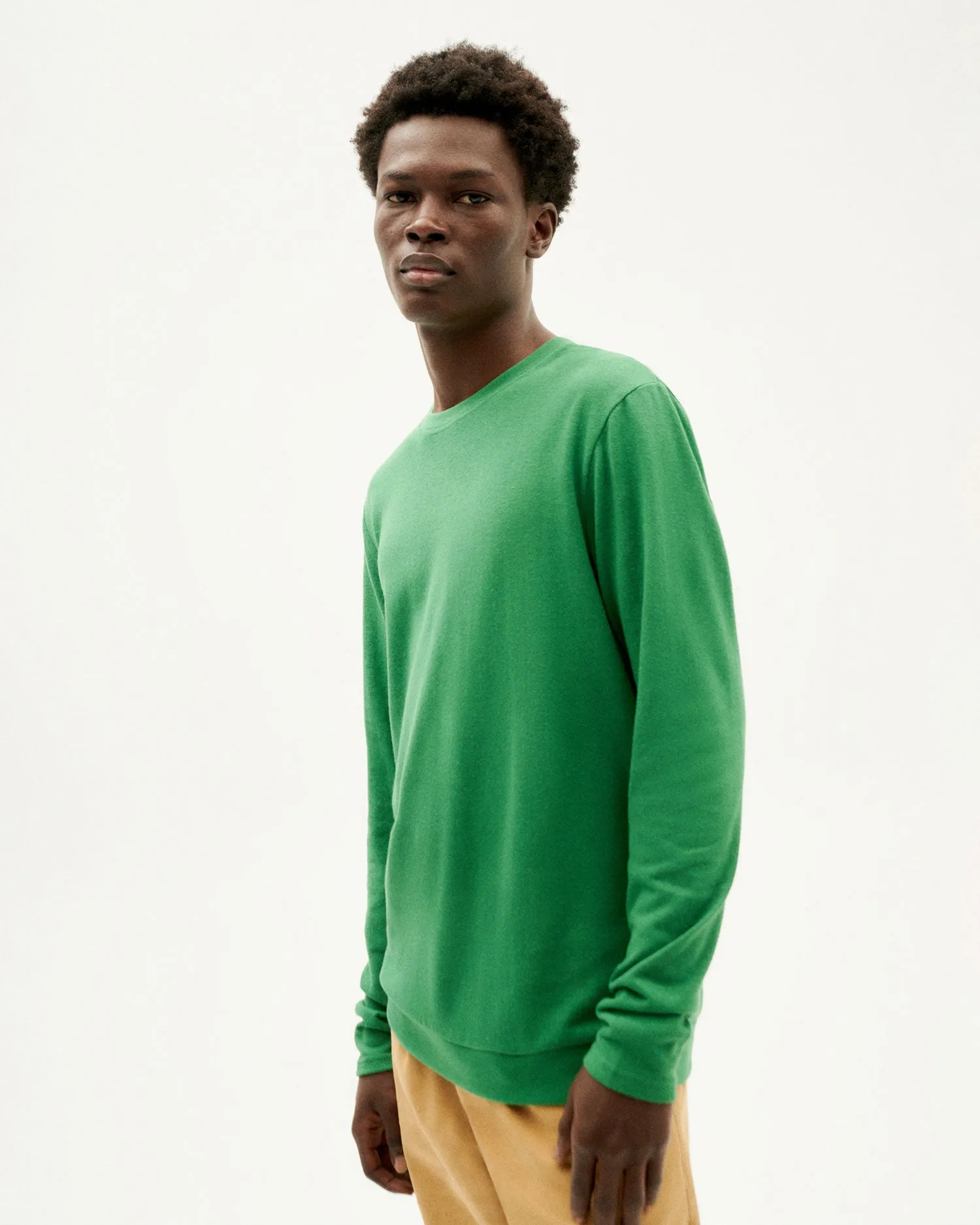 Camiseta Gruesa Verde Hemp Shiva