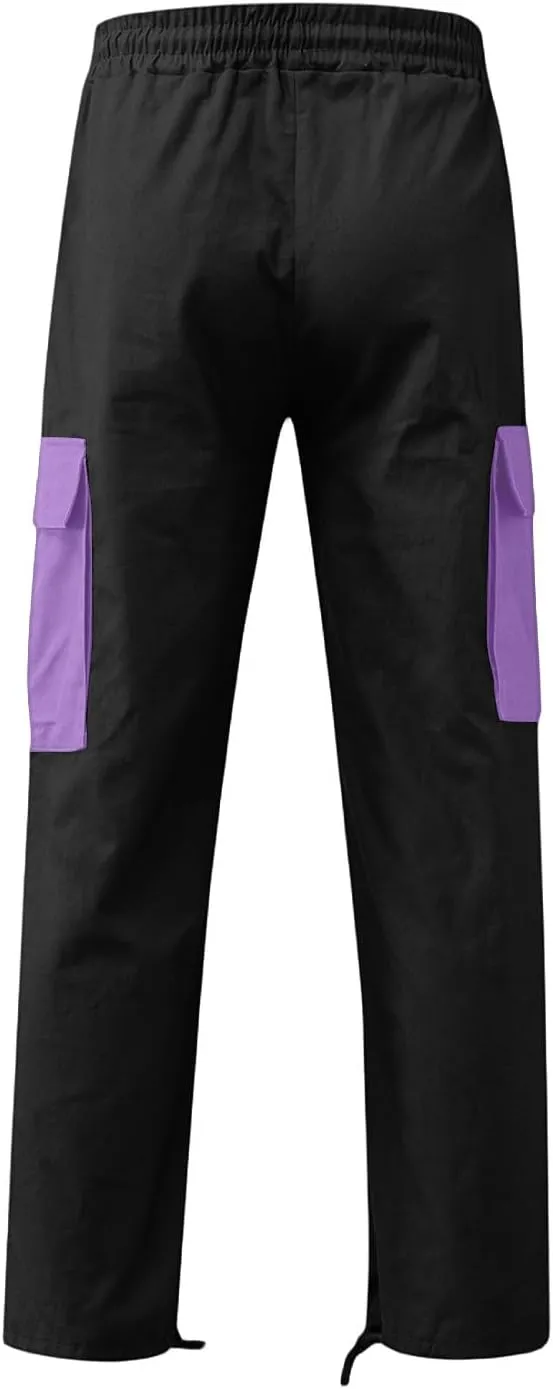 Cargos Pants Men Big and Tall Relaxed Fit Construction Work Hiking Workout Joggers
