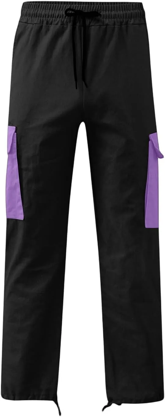 Cargos Pants Men Big and Tall Relaxed Fit Construction Work Hiking Workout Joggers
