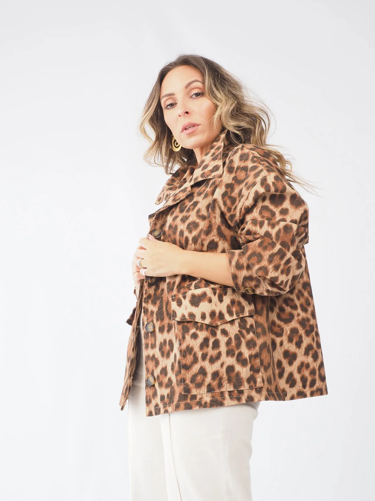 Casaco Animal Print