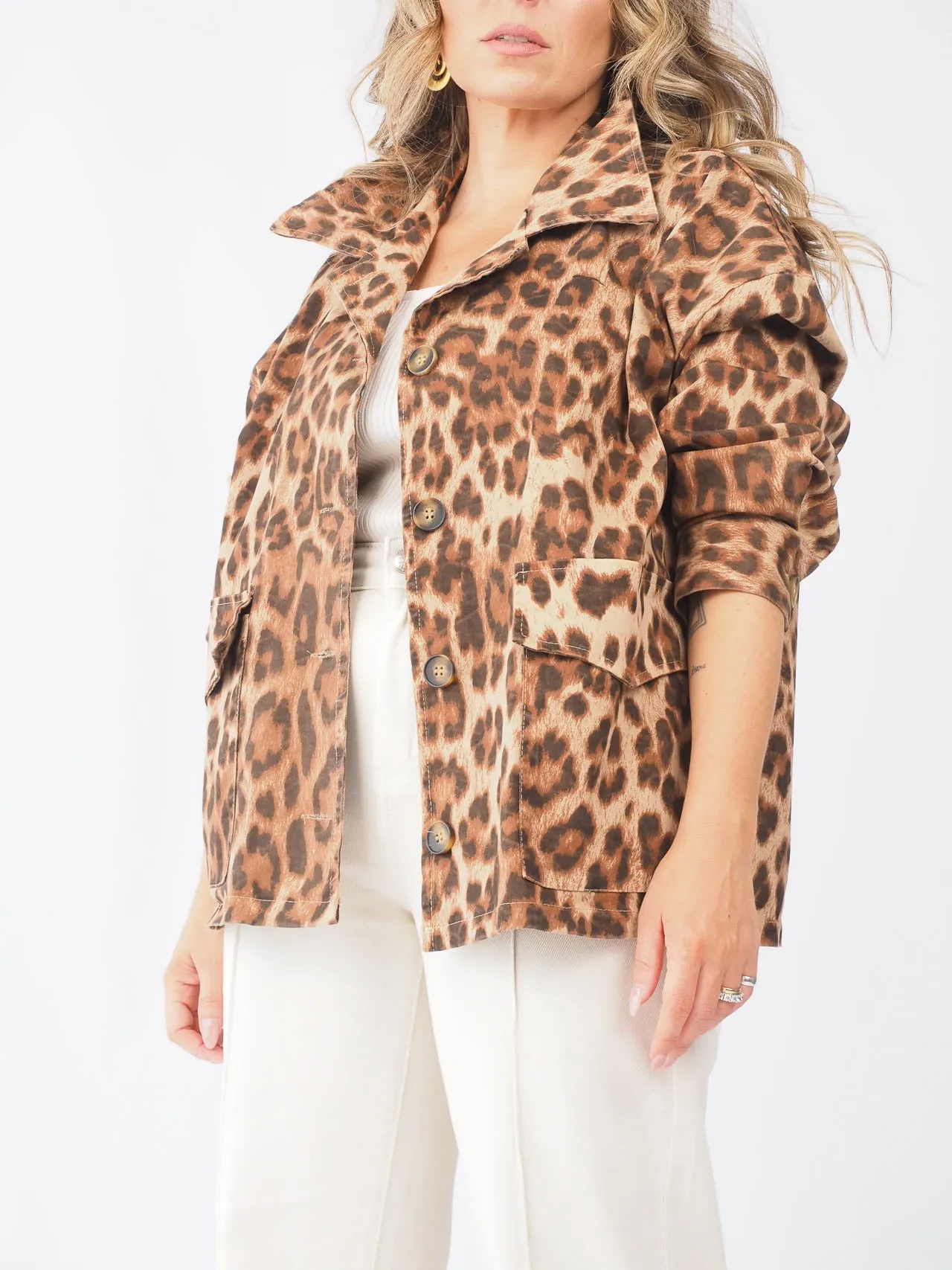 Casaco Animal Print