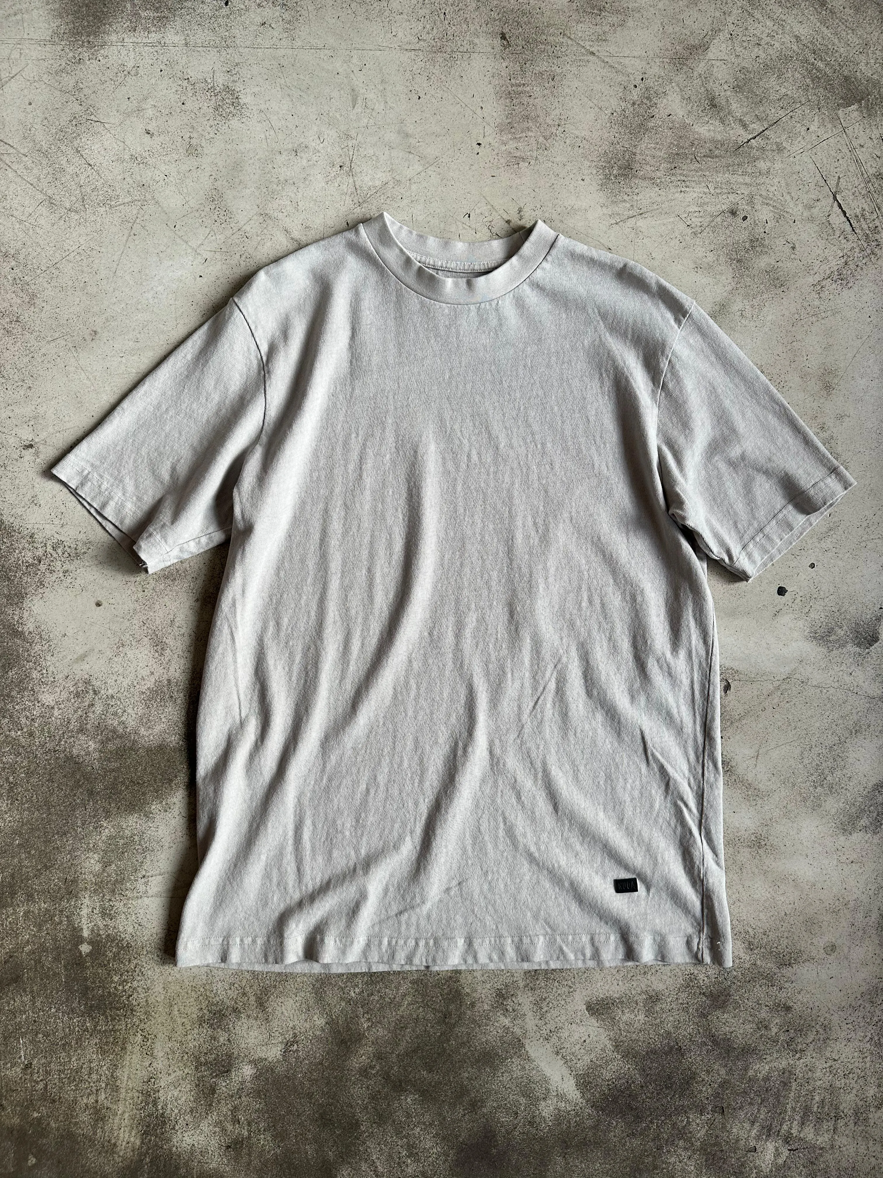 Chrome Washed Tee 12/1 - Ceniza
