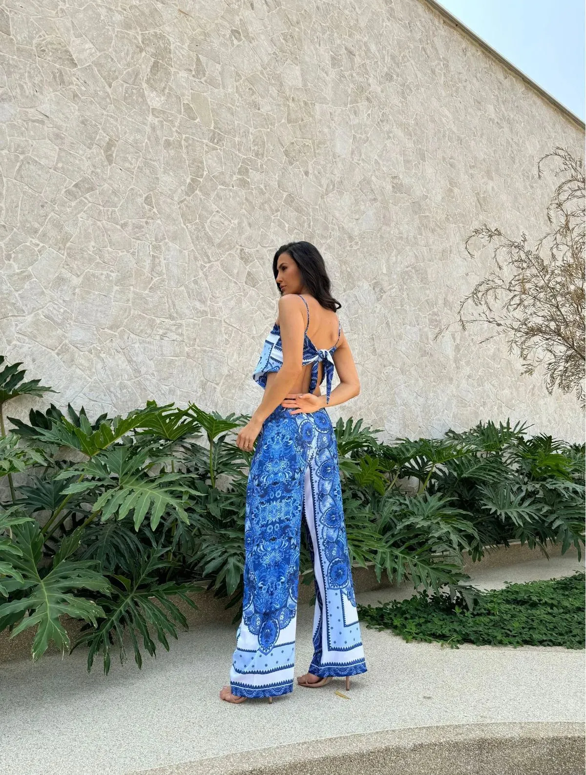 Conjunto Cloude Tami Top E Calça