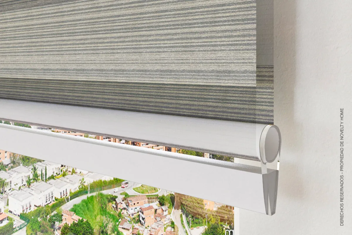 Cortina Sheer Elegance Urbe Gris