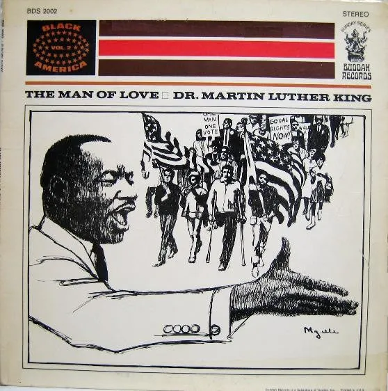 Dr. Martin Luther King* - The Man Of Love (LP) (VG )