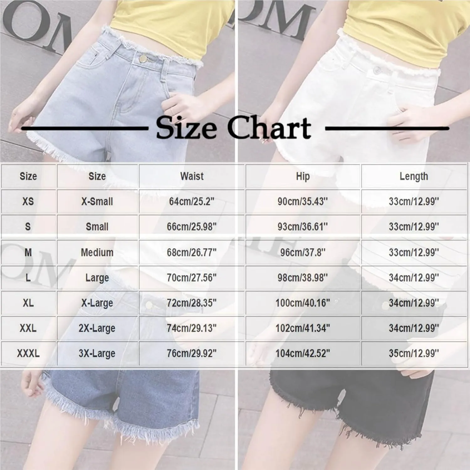 Exquisite High Waisted Raw Edge Denim for Women Trendy Loose Fit with Pockets Big Hem Shorts Party Picnic Wear