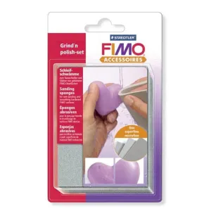 Fimo Set de esponjas abrasivas (fimo) 3 granos diferentes 870008