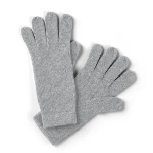 Gants cachemire - Gris clair