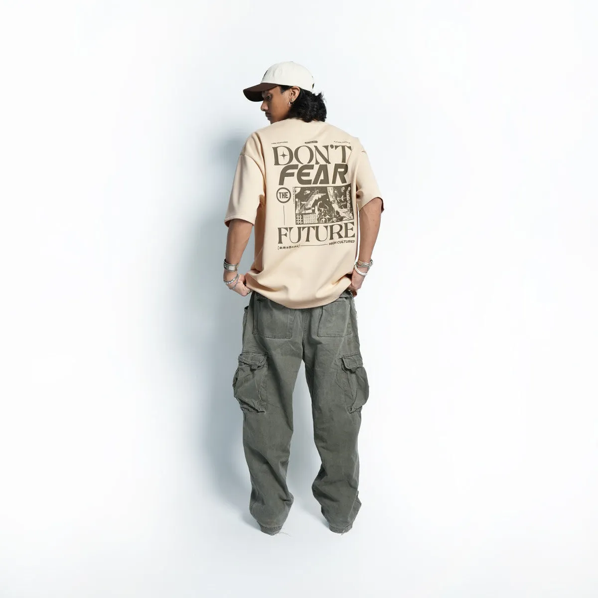 High Cultured Don’t Fear the Future Loose Tee - 1052