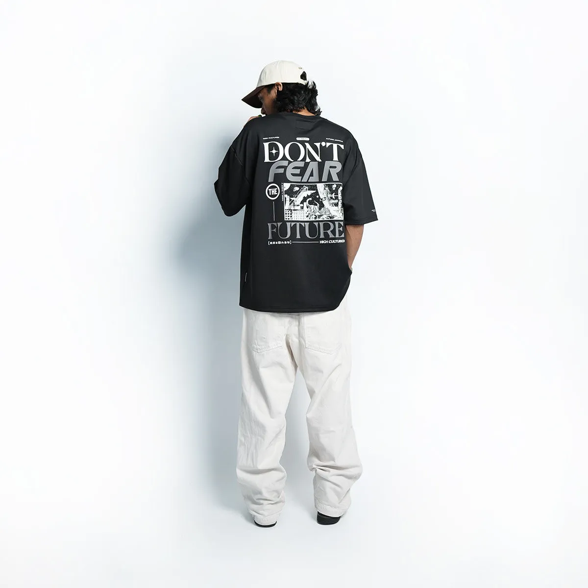 High Cultured Don’t Fear the Future Loose Tee - 1052