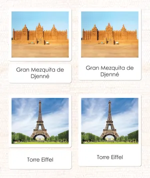 Imperfect Spanish World Landmarks 3-Part Reading