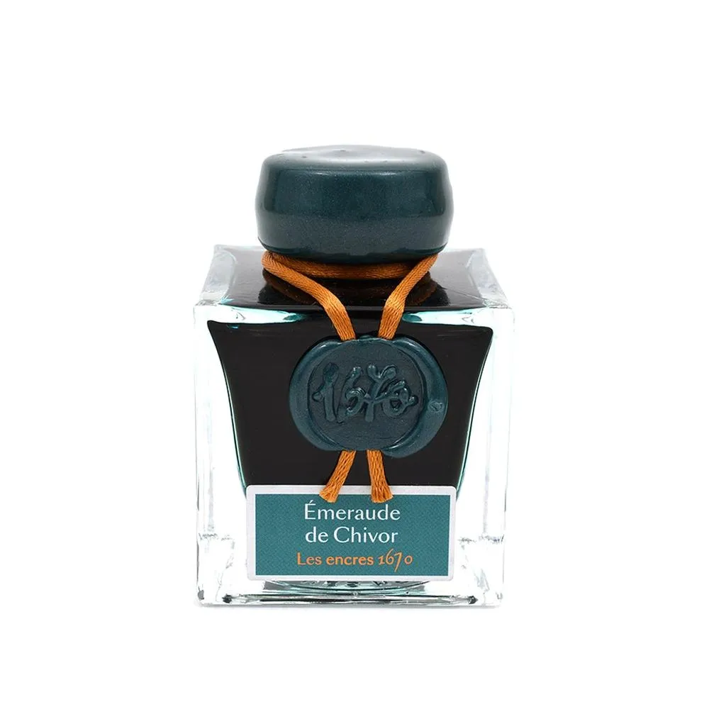 J Herbin 1670 Ink Bottle (50ml) - Anniversary Collection