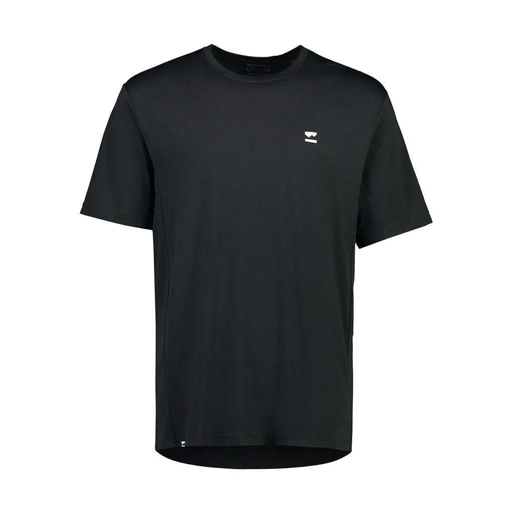 Jersey Mons Royale Mens Tarn Merino SS - Black