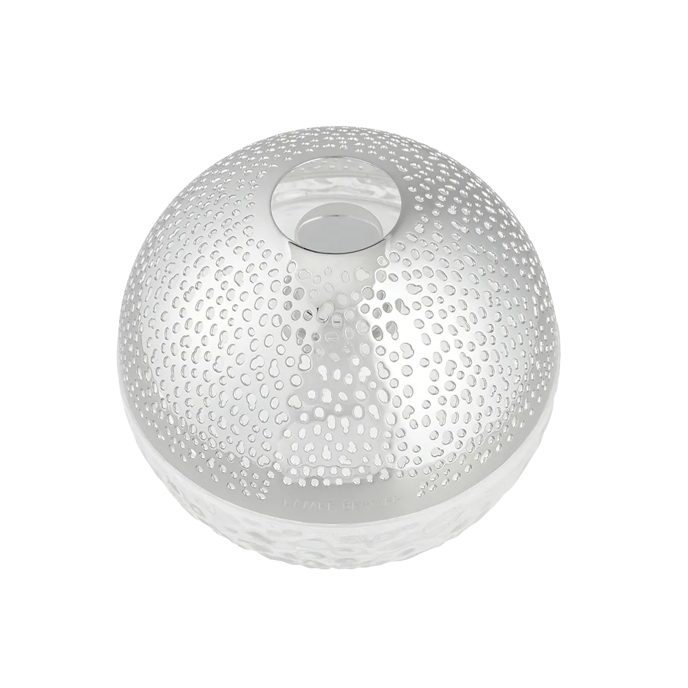 Lampara Catalítica lampe Berger Gravity transparente.