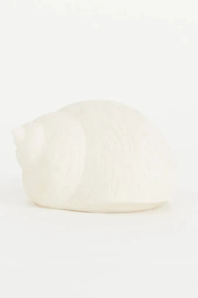 Lámpara en resina con forma de caracola pequeña