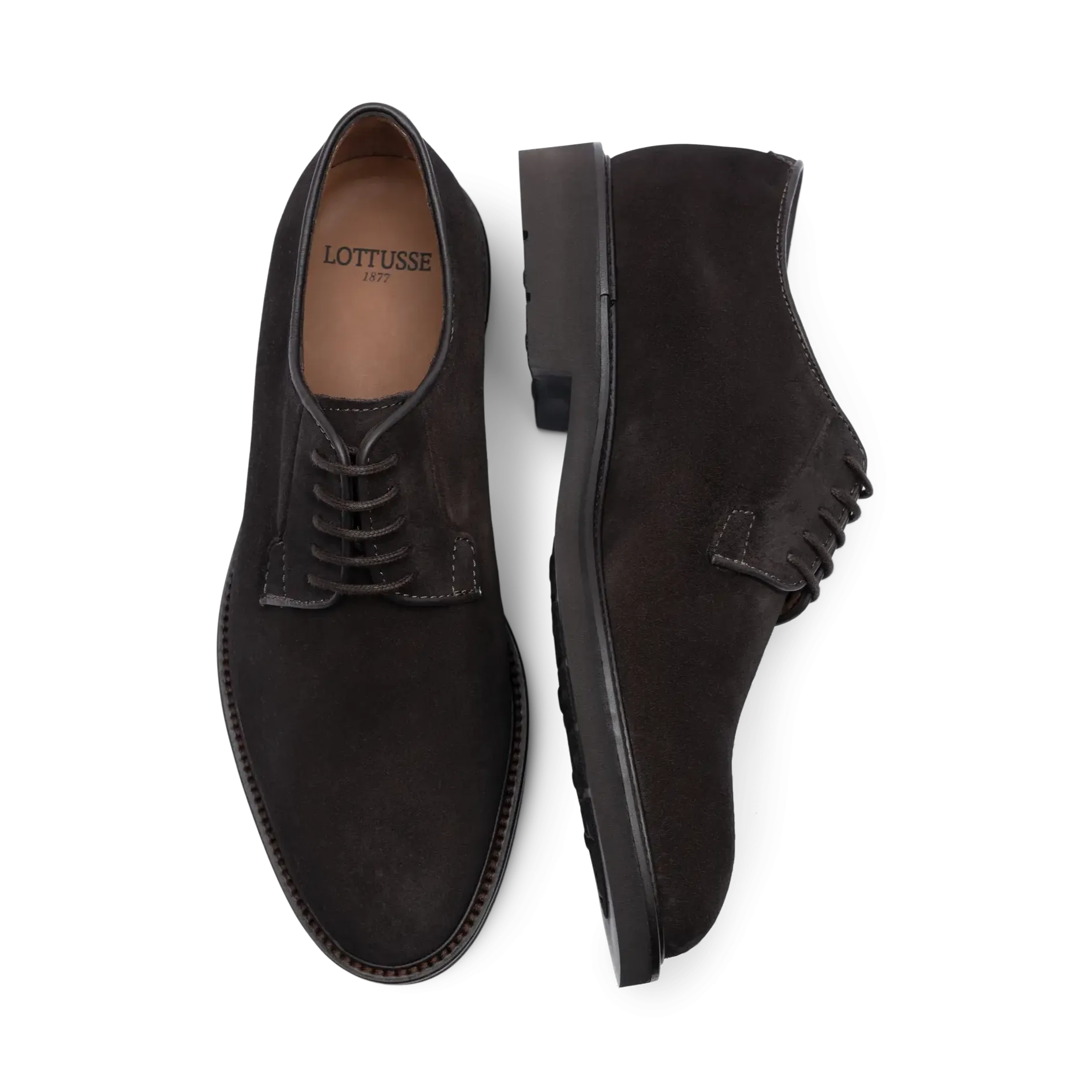 LOTTUSSE | BLUCHER HOMBRE | BALTIMORE BUCKSTER MOKA | MARRÓN