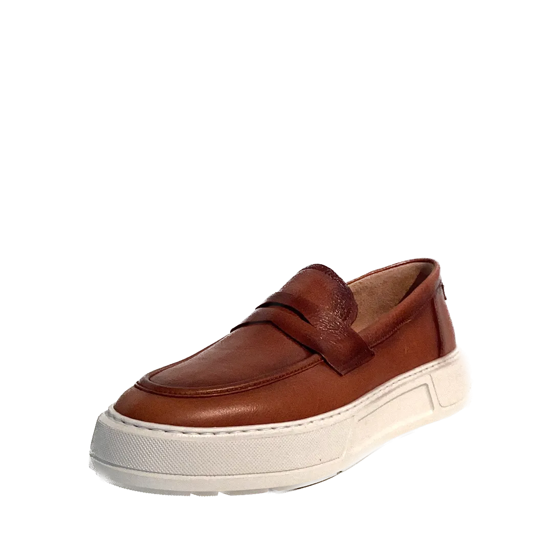 LUIS GONZALO 1966 | MOCASINES HOMBRE | MOCASIN HOMBRE CASCO CUERO | MARRÓN MD 8088H