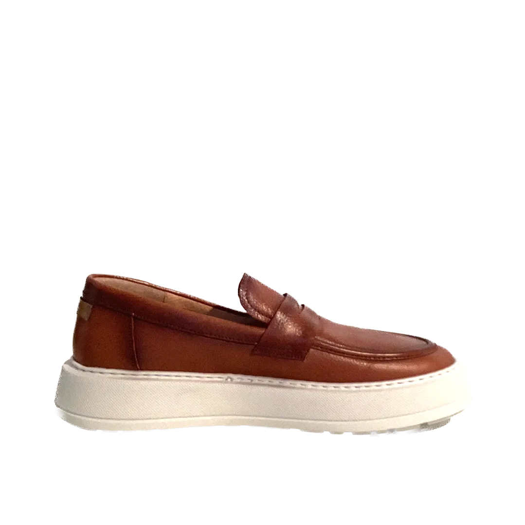 LUIS GONZALO 1966 | MOCASINES HOMBRE | MOCASIN HOMBRE CASCO CUERO | MARRÓN MD 8088H