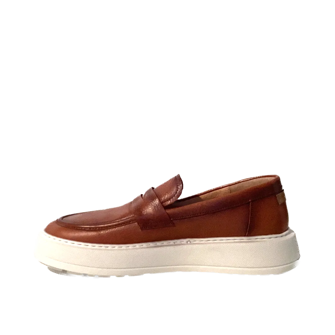 LUIS GONZALO 1966 | MOCASINES HOMBRE | MOCASIN HOMBRE CASCO CUERO | MARRÓN MD 8088H