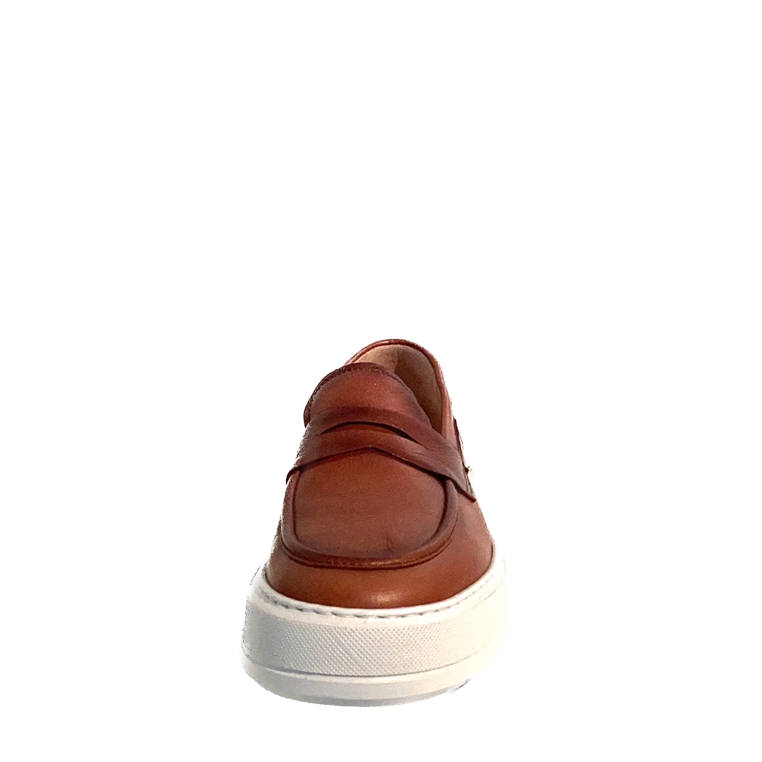 LUIS GONZALO 1966 | MOCASINES HOMBRE | MOCASIN HOMBRE CASCO CUERO | MARRÓN MD 8088H