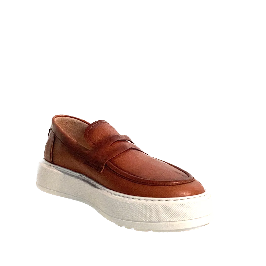 LUIS GONZALO 1966 | MOCASINES HOMBRE | MOCASIN HOMBRE CASCO CUERO | MARRÓN MD 8088H
