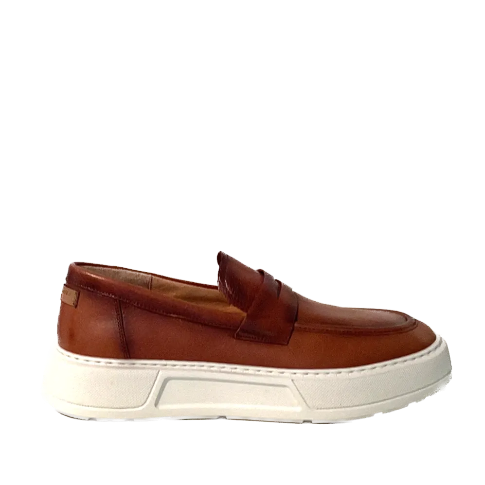 LUIS GONZALO 1966 | MOCASINES HOMBRE | MOCASIN HOMBRE CASCO CUERO | MARRÓN MD 8088H