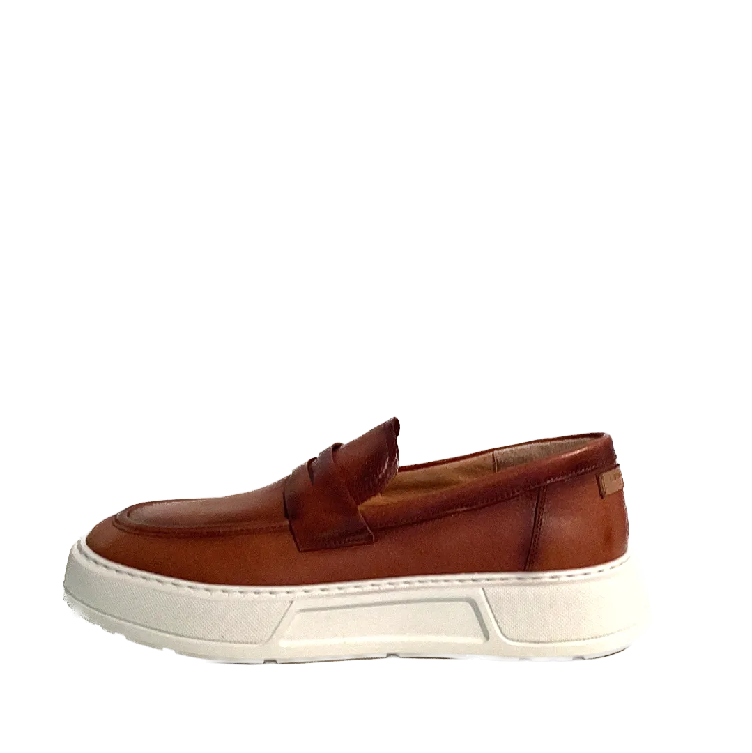 LUIS GONZALO 1966 | MOCASINES HOMBRE | MOCASIN HOMBRE CASCO CUERO | MARRÓN MD 8088H