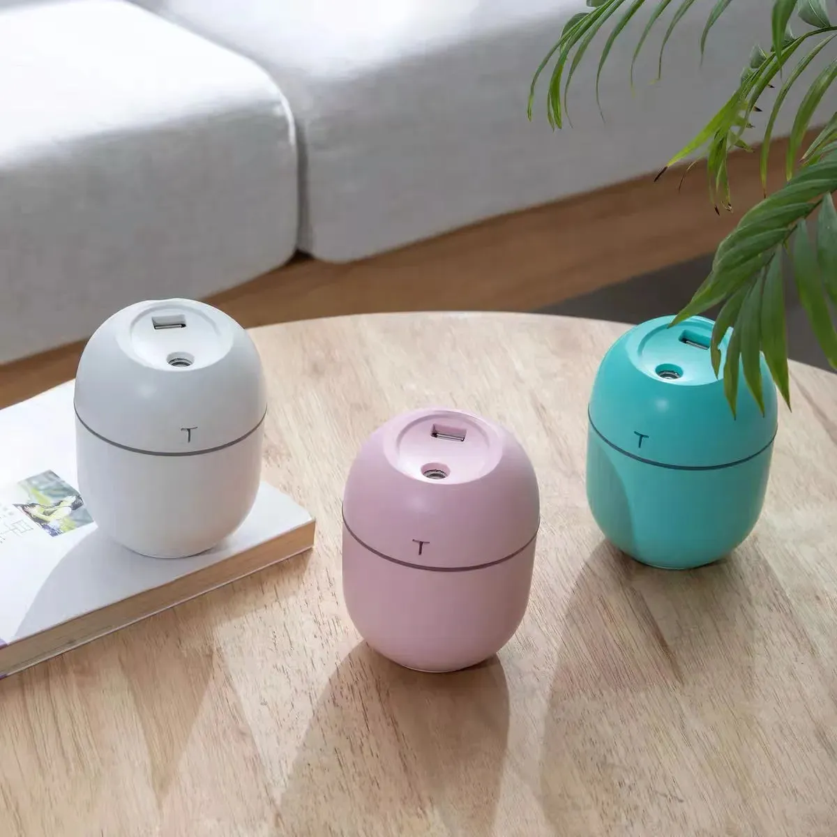 Mini Aromatizador USB: Frescor e Purificação do Ar