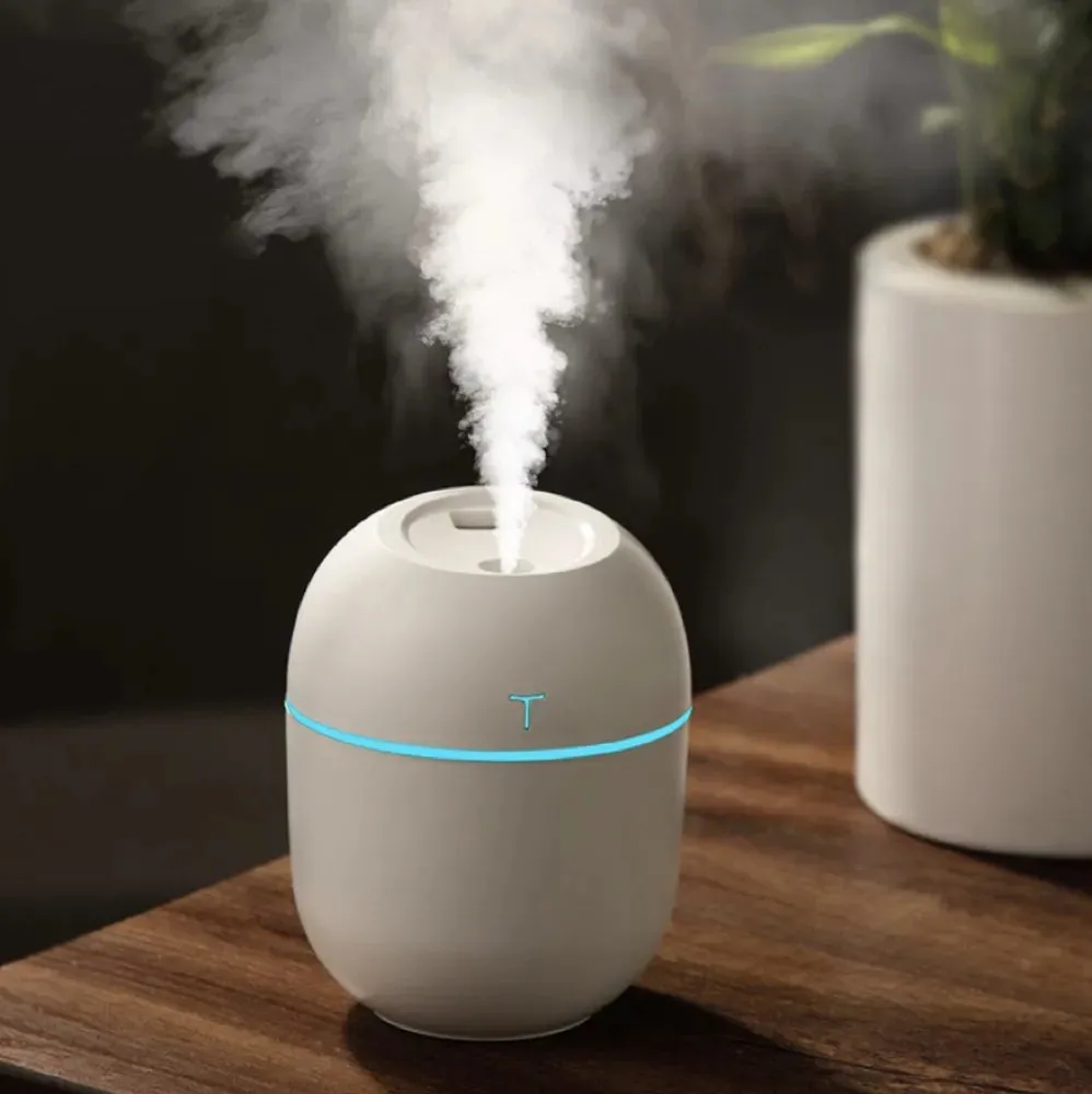 Mini Aromatizador USB: Frescor e Purificação do Ar