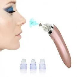 Máquina de Limpeza Facial Acne e Pontos Negro 4 em 1