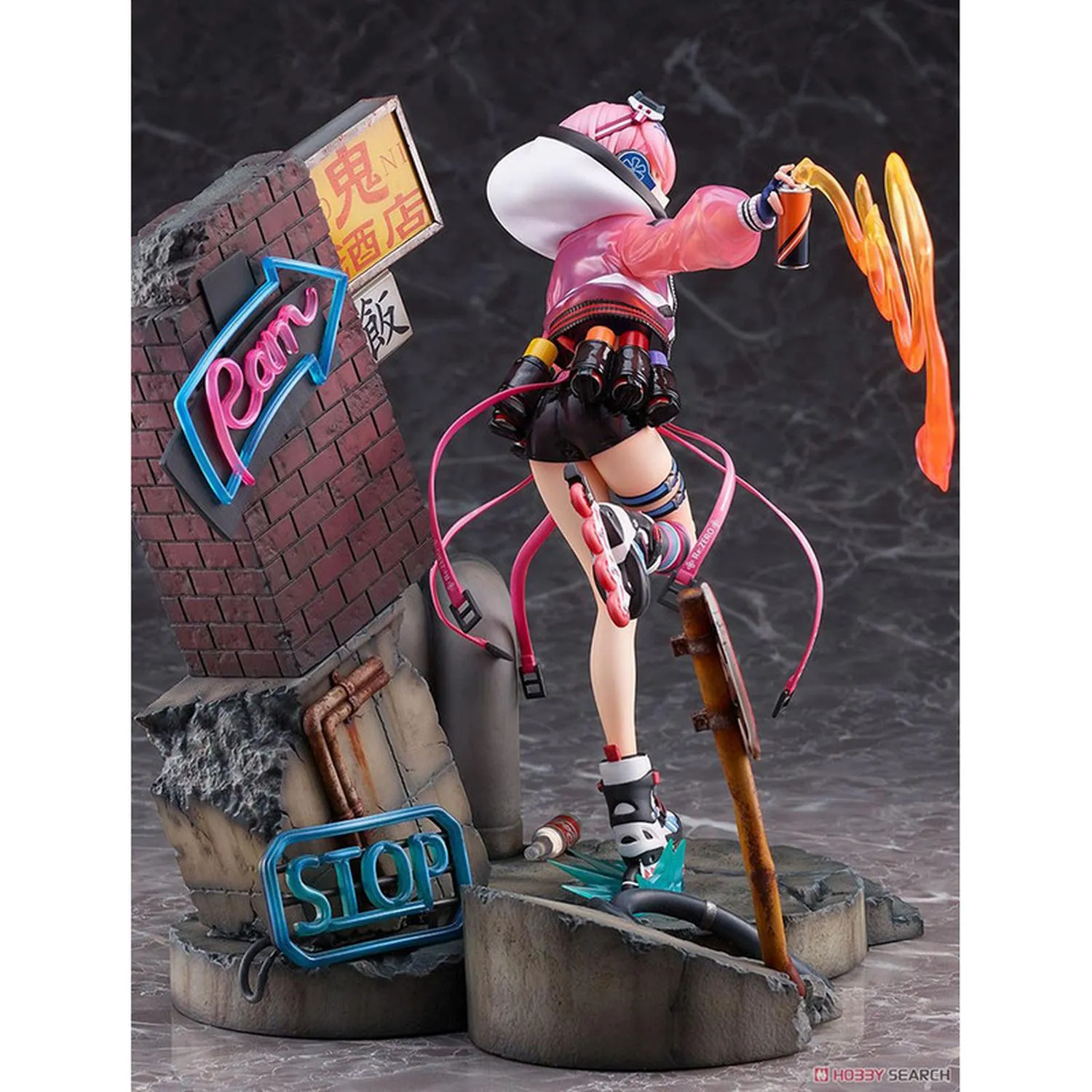 New Arrival Estream Estatuilla Ram Neon City Ver. Escala 1:7 Re:Zero Starting Life In Another World