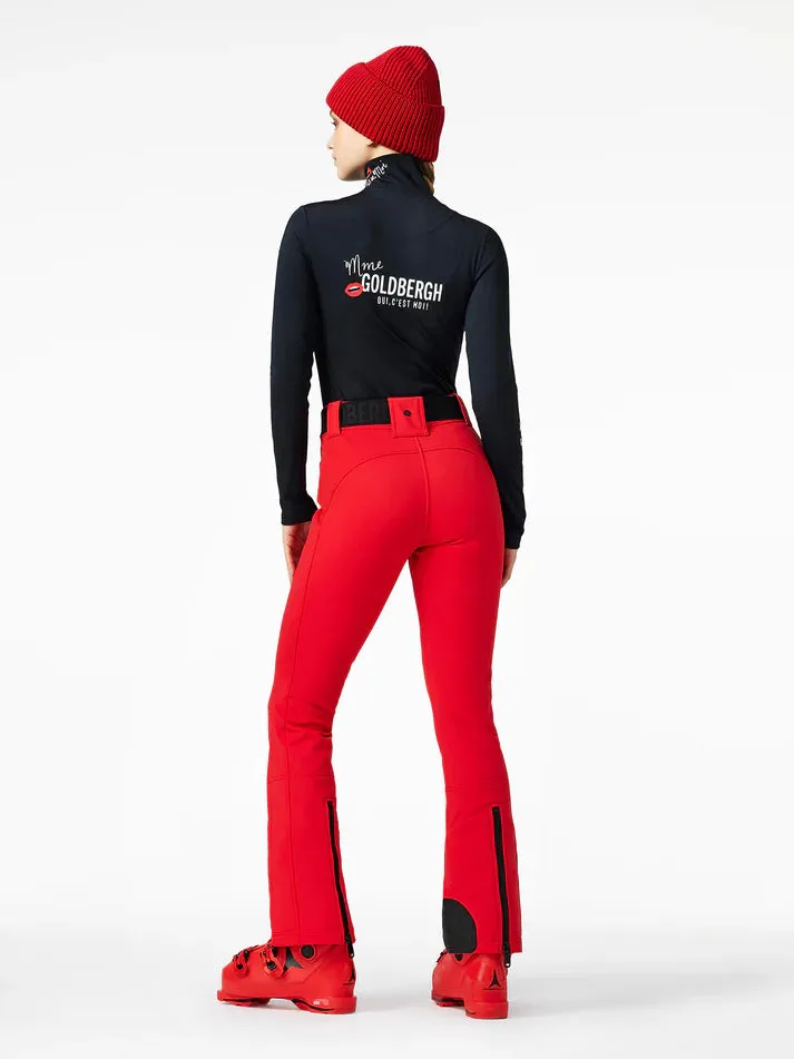 Pantalones Ski Pippa rojos Goldbergh